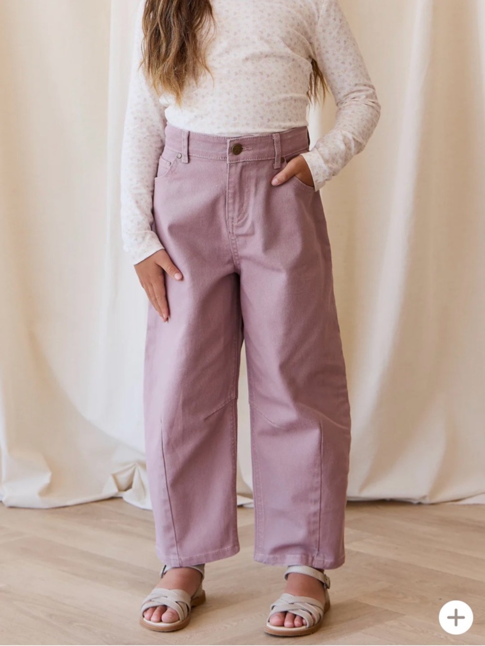 Jamie Kay Sierra Pant/ Barrel-Leg Jeans